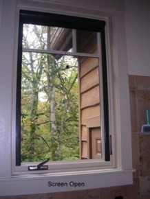 Retractable Window Screen- Casement Window