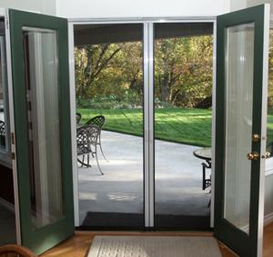 Retractable Screen Double Door