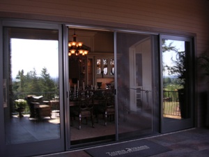 Double Slider Retractable Screen